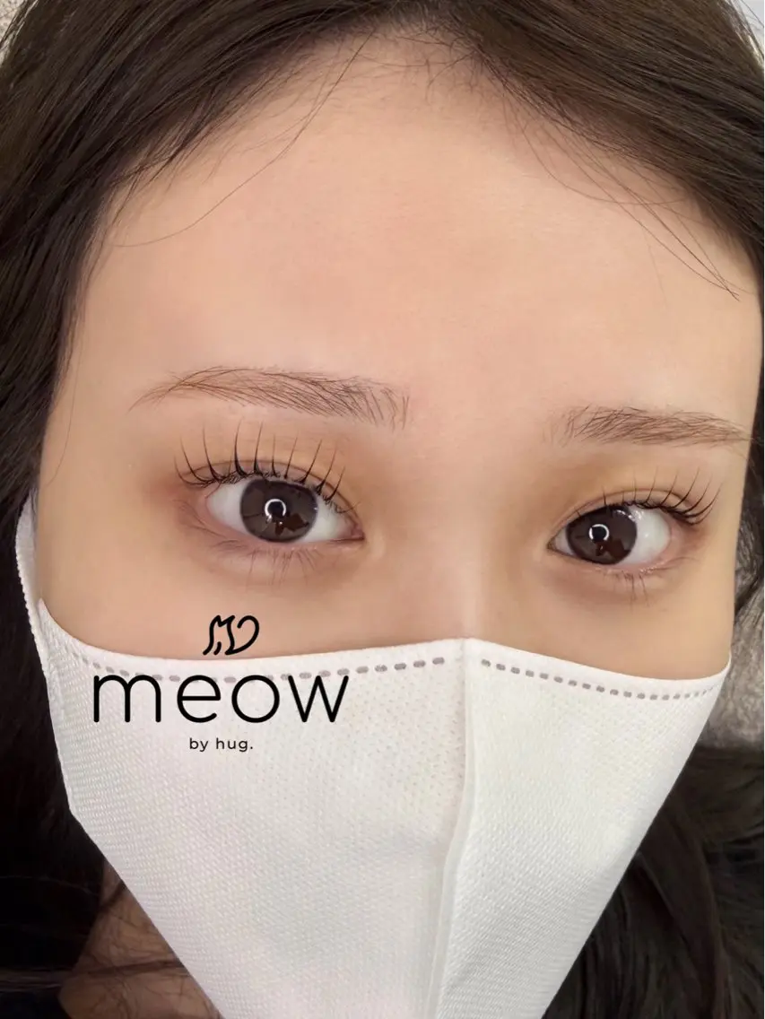 マツエク・マツパ マツパ meow RINA 恵比寿🐈🎀のマツエク・マツパデザイン