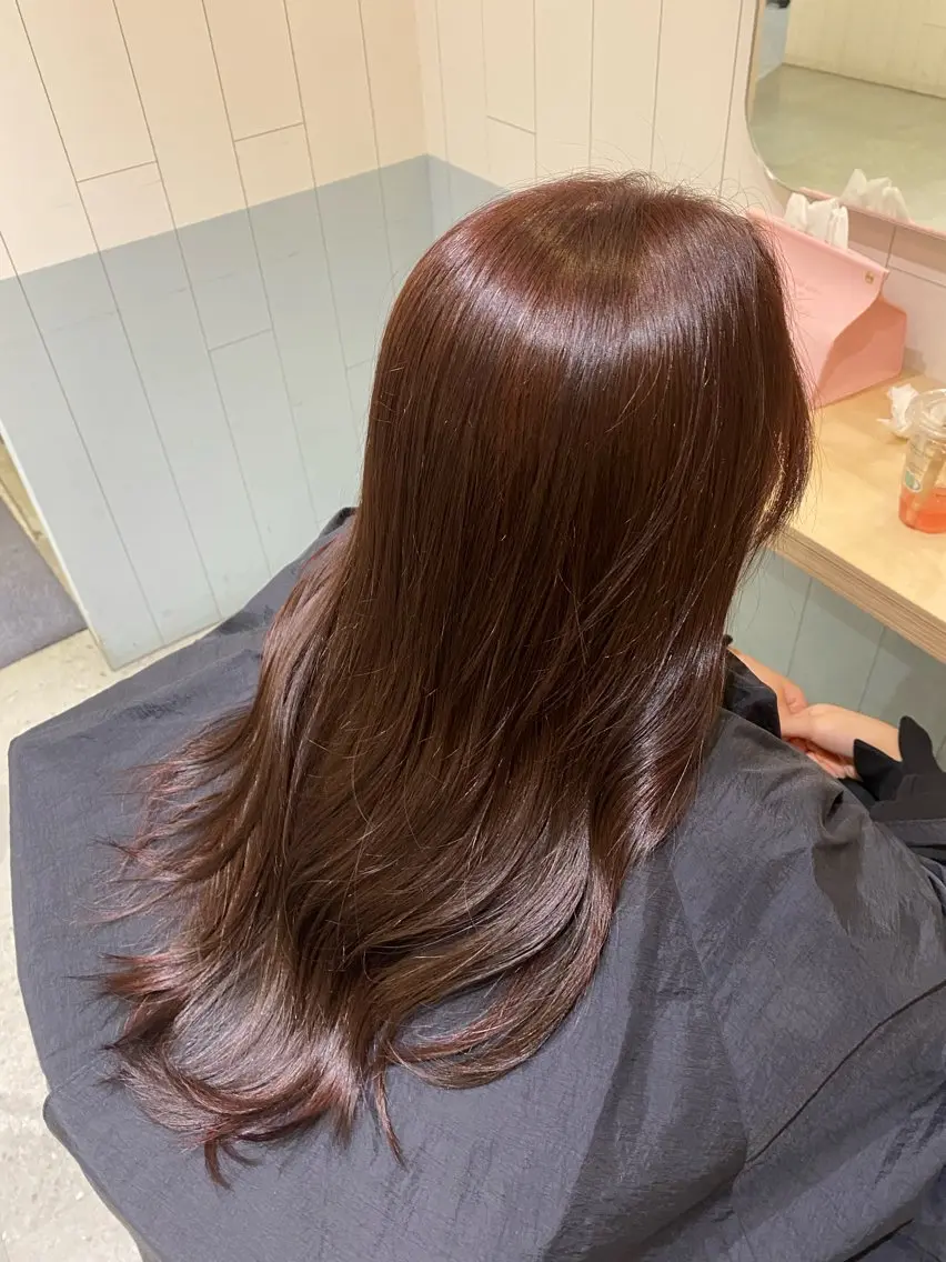 ロング カラー メンズパーマ・ カット モリヤ🌺のヘアスタイル