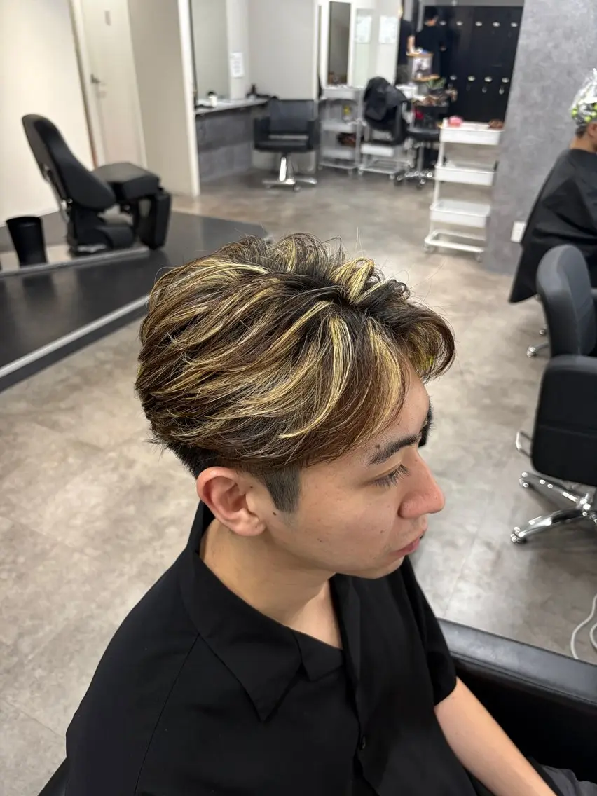 メンズ カット 🌱立川【縮毛矯正】 璃音🌱のヘアスタイル