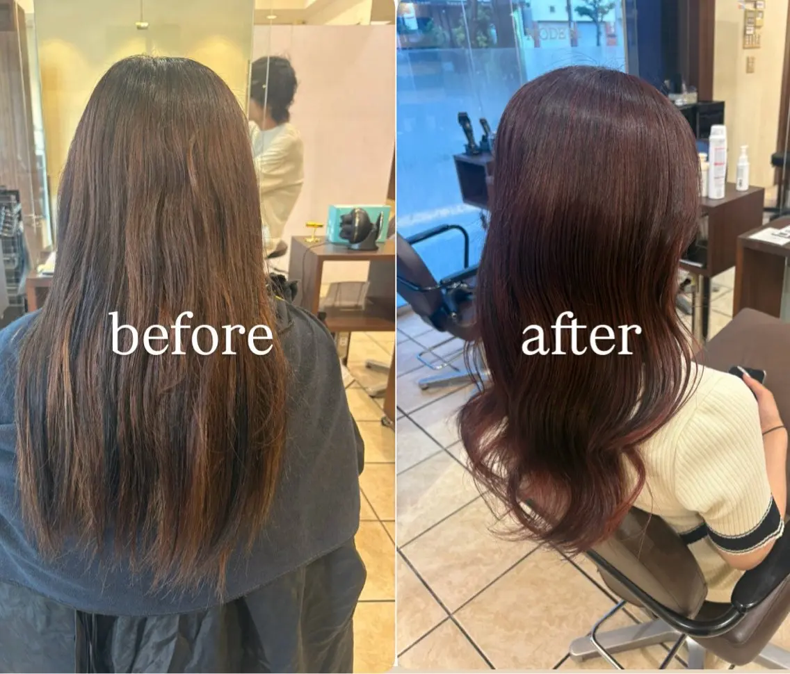 カラー カット 大谷 のあのヘアスタイル