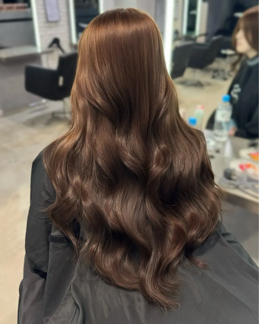 ロング カラー 艶カラー♡クール トレンドヘア♡アユミのヘアスタイル