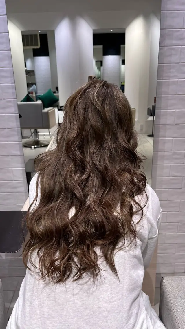 ロング カラー ヘアアレンジ stair：case 💟川部　陽子💟のヘアスタイル