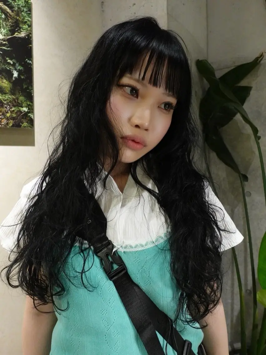 パーマ RESSUAL くるみのヘアスタイル