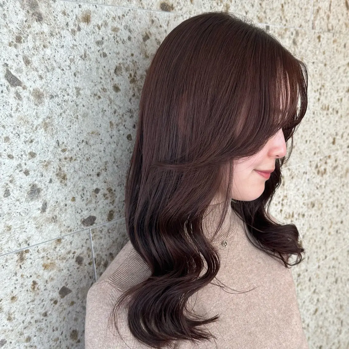 ロング ヨシンモリ 🌷韓国ヘア🌷 sunc🌷AMIのヘアスタイル