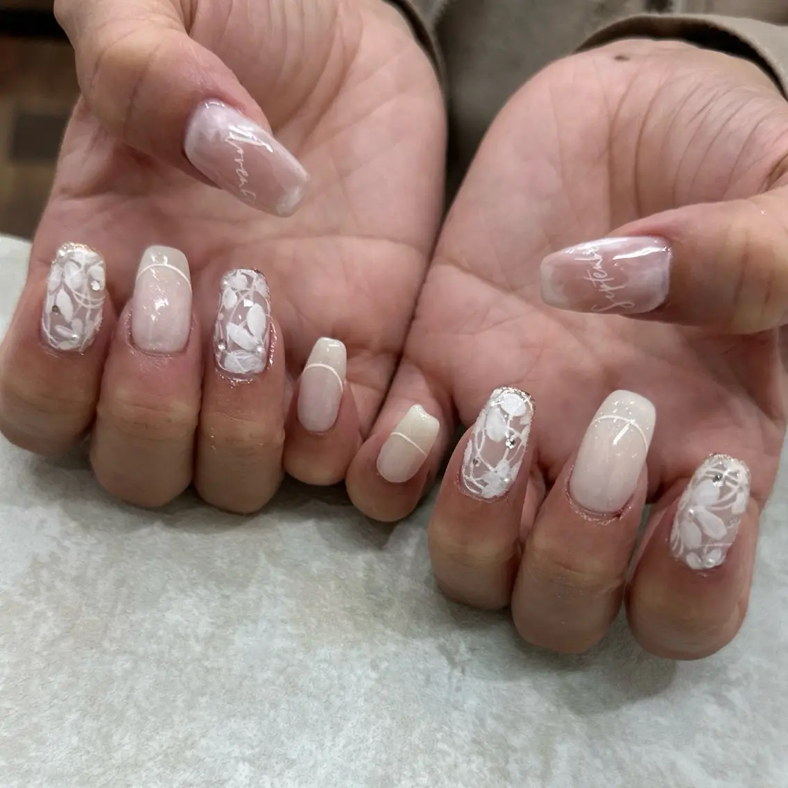 ネイル ハンドネイル nailsalon ∞ ﾐｶﾅﾙ ∞のネイルデザイン