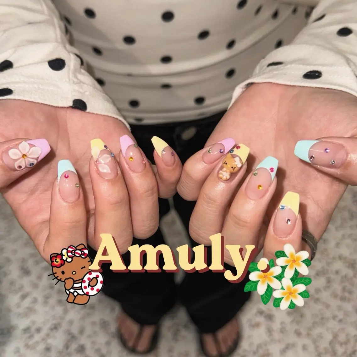 ネイル ハンドネイル Amuly. Narumiのネイルデザイン