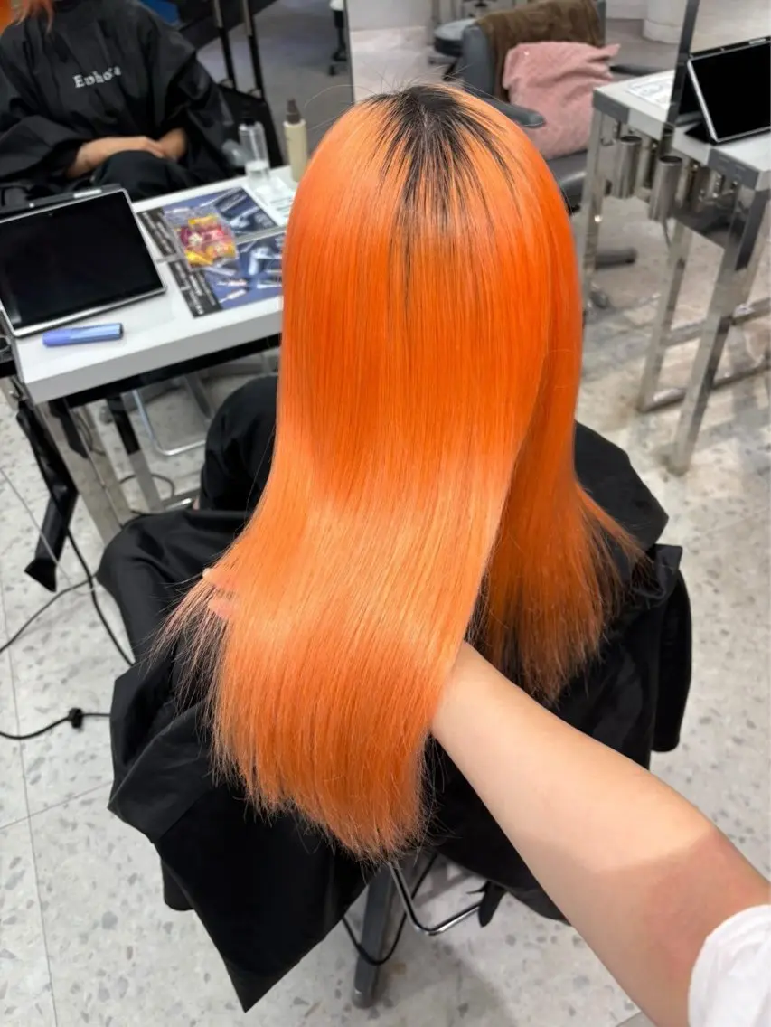 セミロング ヘアカラー 透明感カラー/銀座 /Kazukiのヘアスタイル