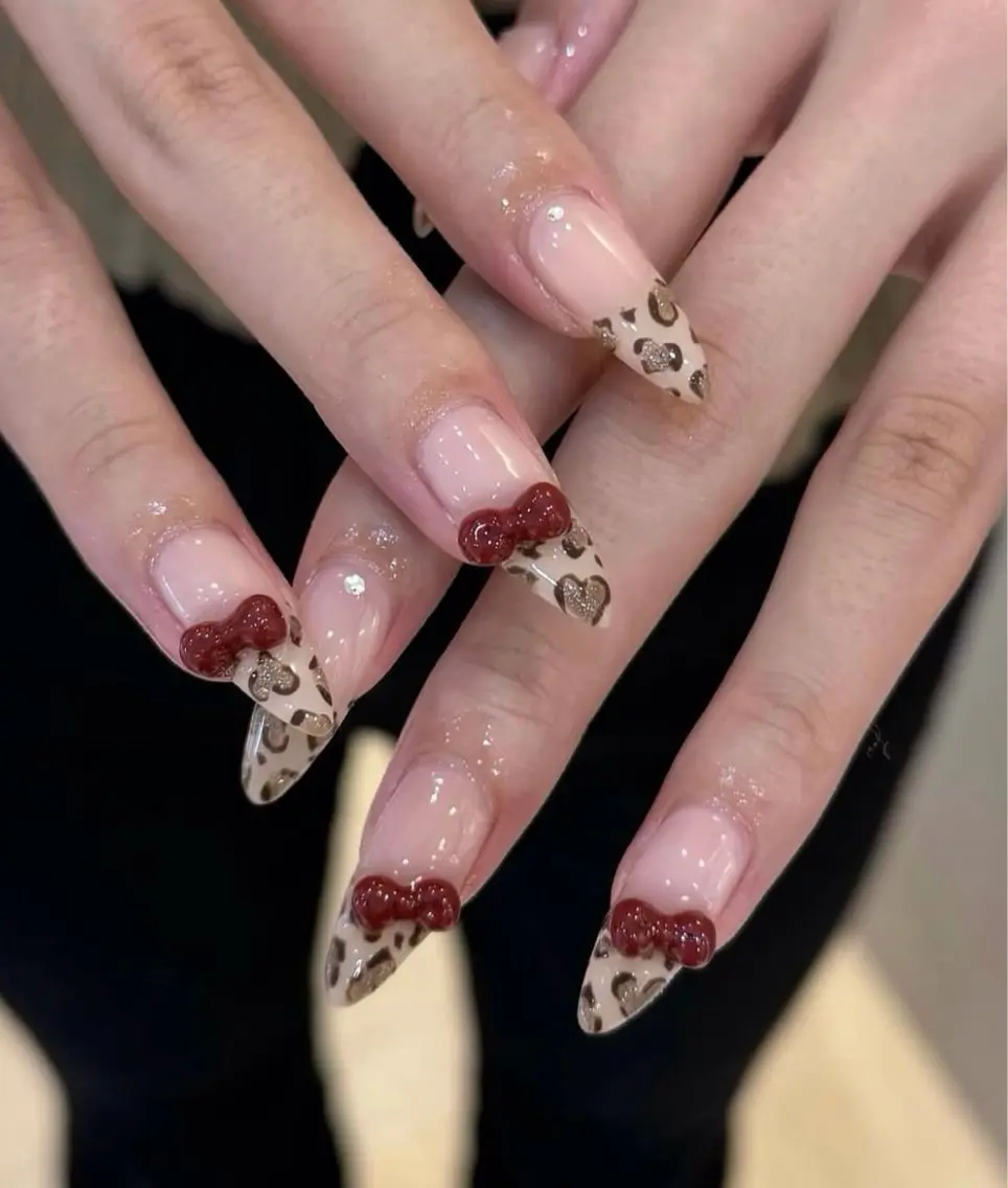 ネイル YumiNail 長さだし&ハンドケアのネイルデザイン