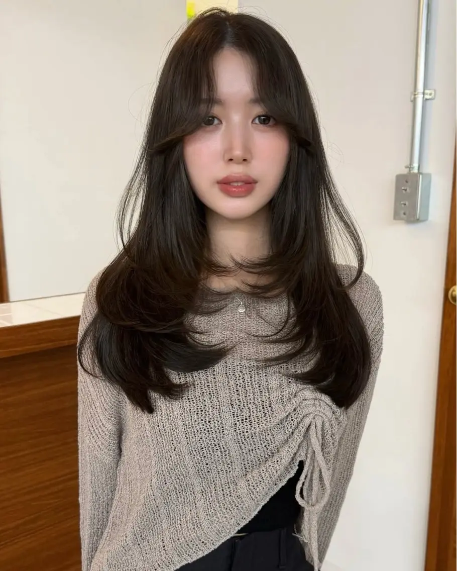 ロング カラー 大阪梅田/ イマムラミヅキのヘアスタイル