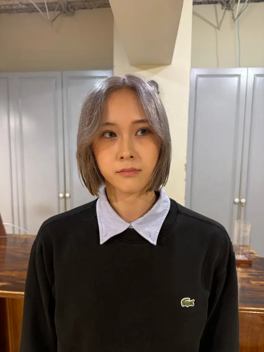 ショート カラー ヘアカラー トリートメント 🤩噂のMr.髪ポジ ティブ®️yu🤩のヘアスタイル