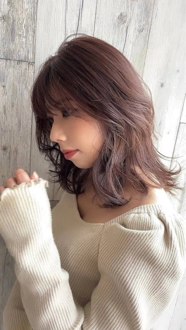 【✂️平日限定💇🏻‍♀️】カット＋カラー＋トリートメントの写真