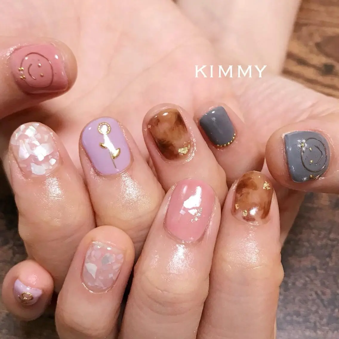 ネイル ハンドネイル kimmy nailsのネイルデザイン