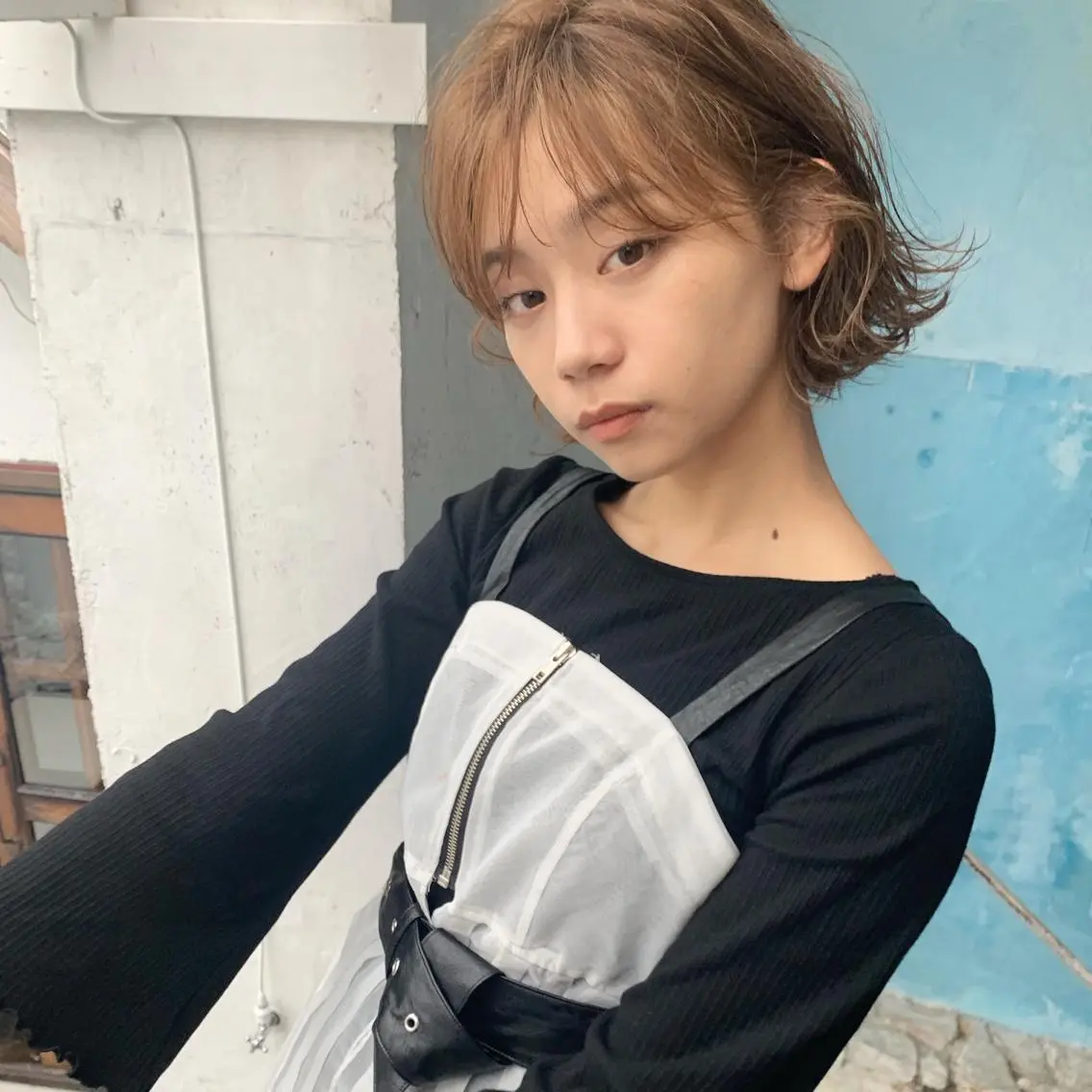 ショート カット ヘアカラー トリートメント 石畑結華 Lond店長のヘアスタイル