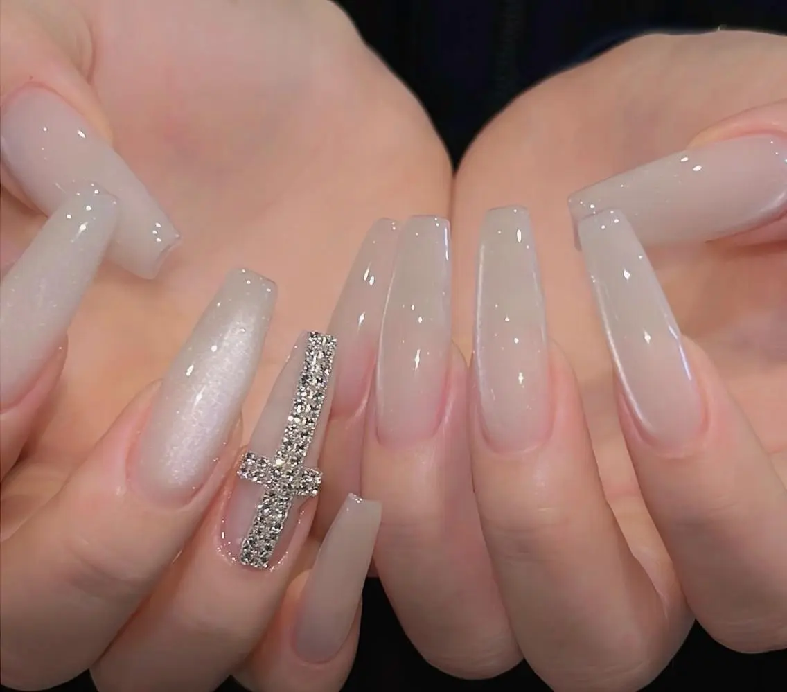 ネイル オーロラネイル 成人式 フレンチネイル グラデーション ハロウィン ハンドネイル H.baby Nail Salonのネイルデザイン