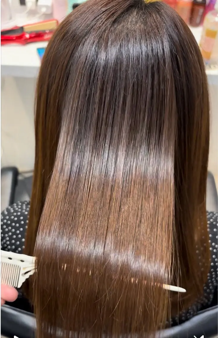 ロング カラー カット ヘアカラー トリートメント 縮毛•酸性矯正特化/ 美髪•髪質改善/KJのヘアスタイル