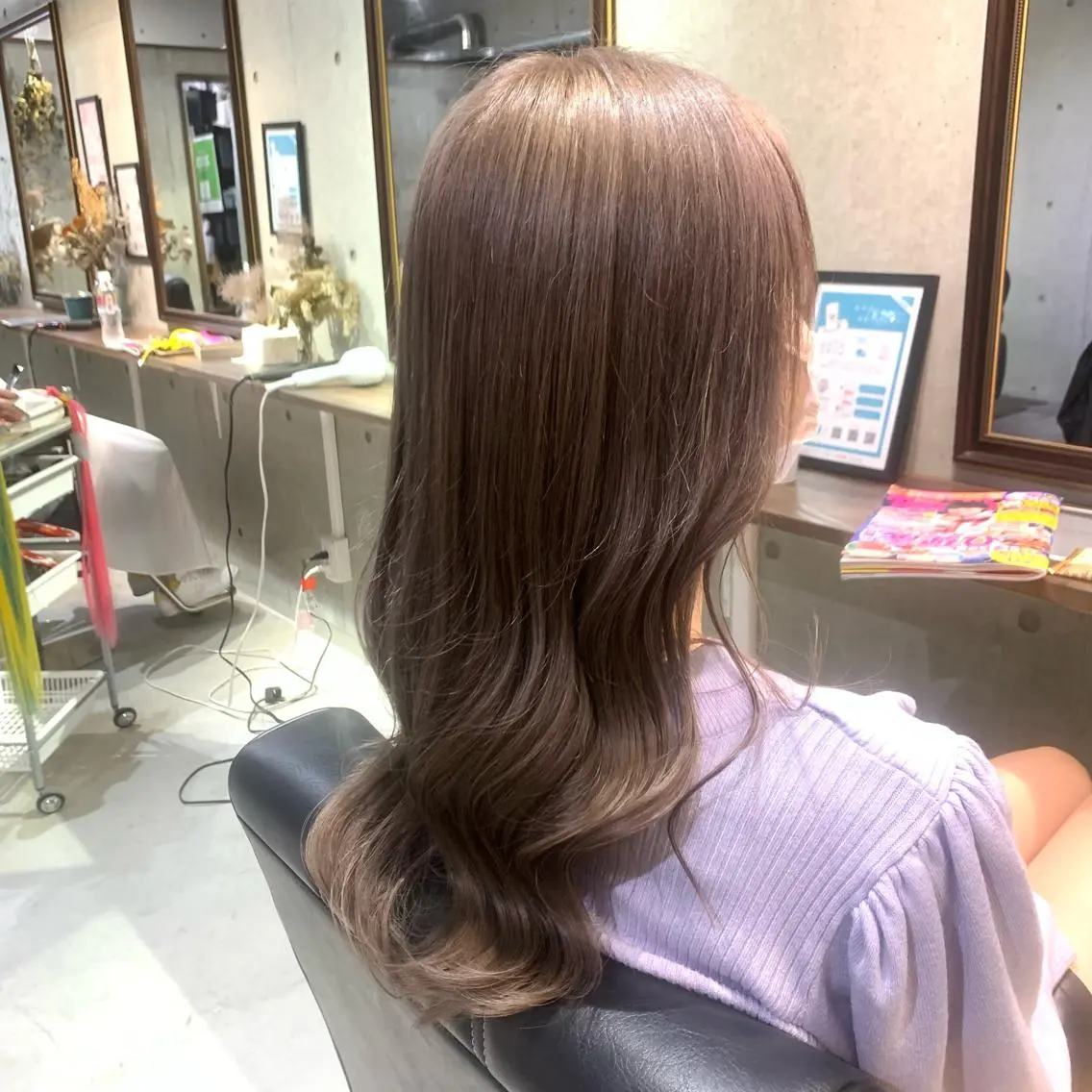 ロング 櫻井 なんなのヘアスタイル