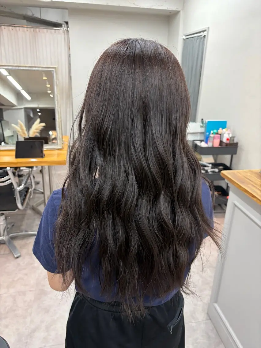 ロング カラー カラー/ブリーチ モデル募集⭐️龍侑のヘアスタイル
