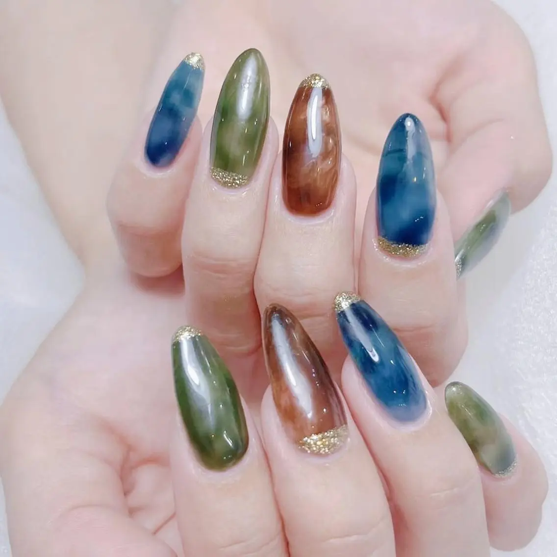 ネイル ハンドネイル Elegant beautyのネイルデザイン