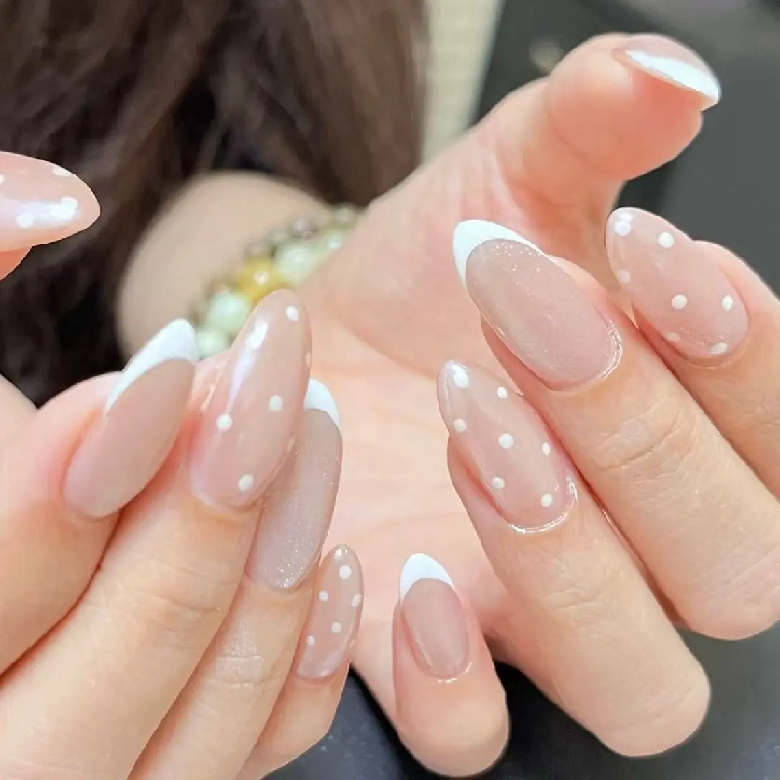 ネイル 氷ネイル・うるうるネイル 韓国ネイル ラメ(グリッター) シンプルネイル ネイル💕& まつ毛パーマのネイルデザイン