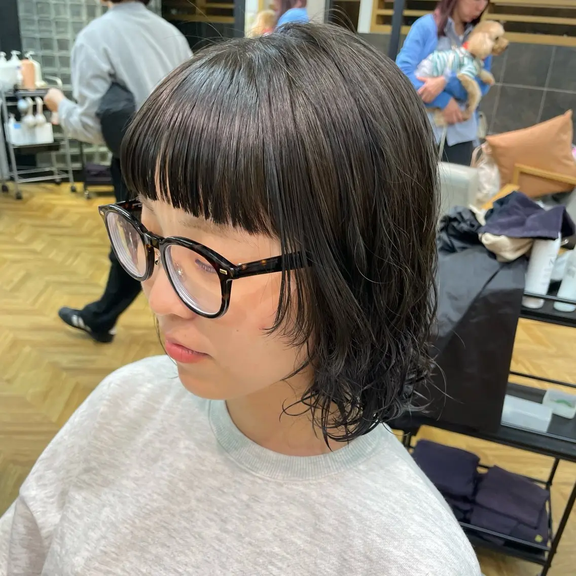 カット+ベーシックパーマ🌀marbb付き🫧の写真