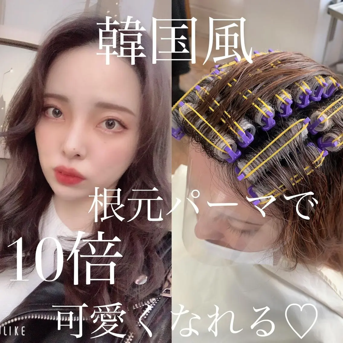 パーマ 根元パーマ 原田 大希のヘアスタイル