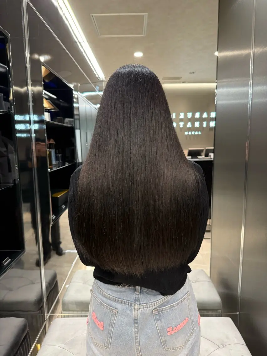 ロング 三輪 隼大のヘアスタイル