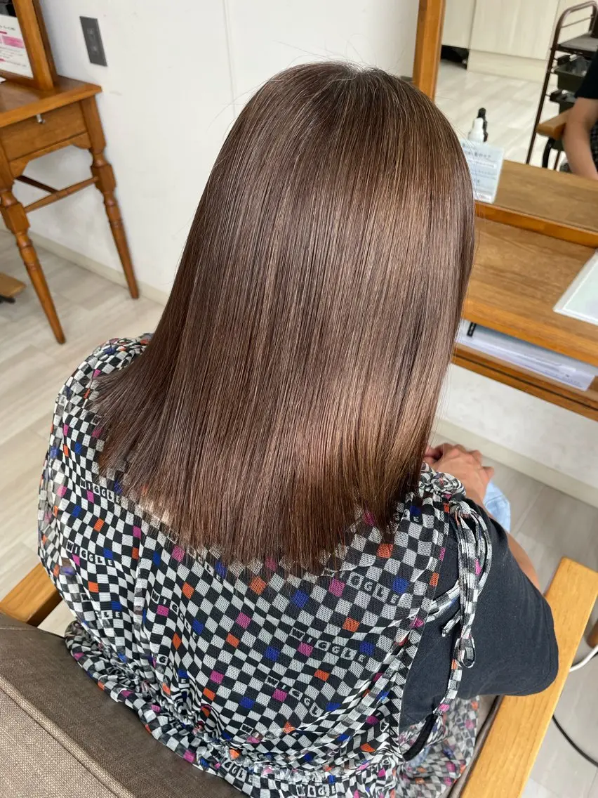 💜（白髪ぼかし）カット　ハイライトカラー　トリートメント💜の写真