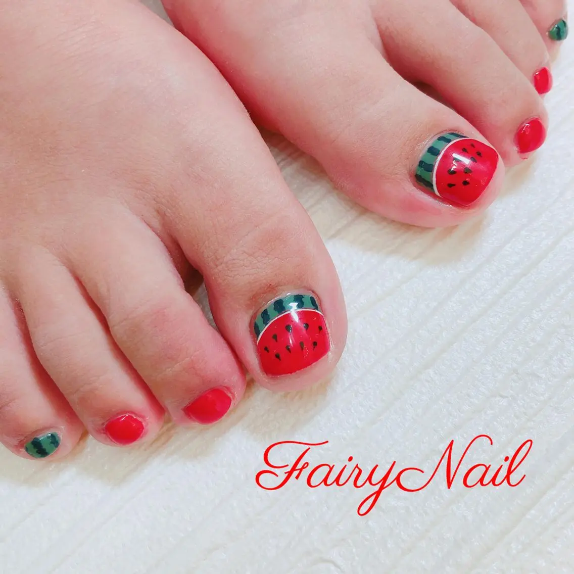 ネイル フットネイル Fairy nailのネイルデザイン