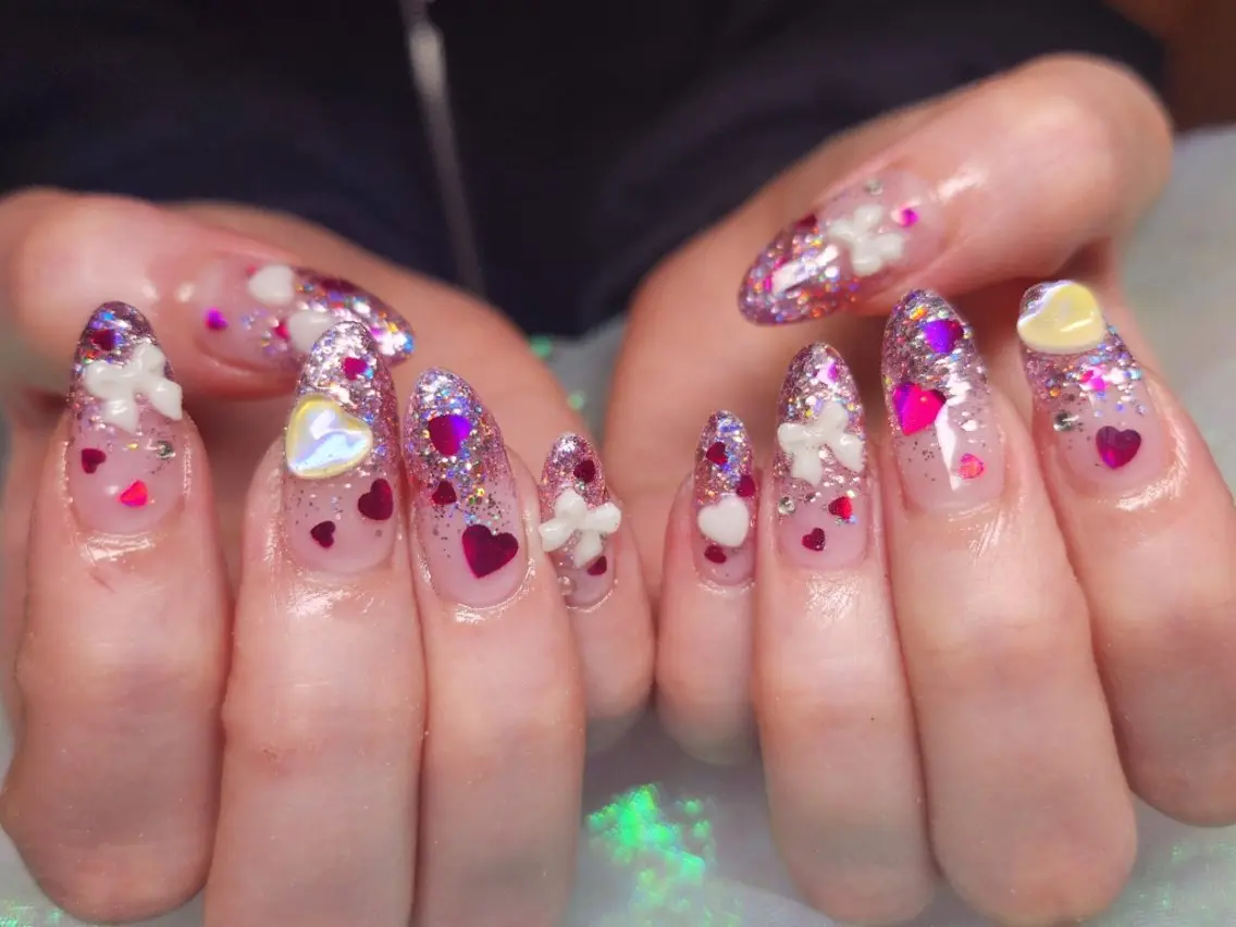 ネイル ハンドネイル 💜bora .のネイルデザイン
