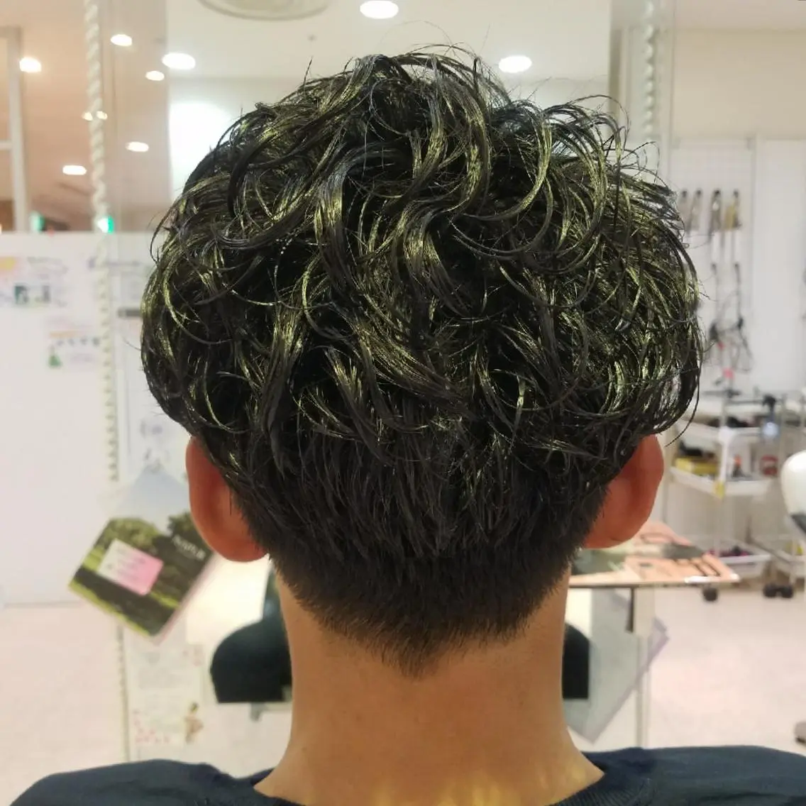 メンズ ショート パーマ 徳永 健のその他イメージ