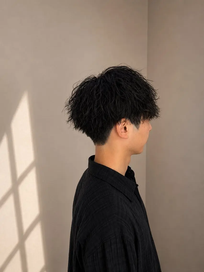 パーマ メンズ 🏆メンズ特化🥇 店長YUTOのヘアスタイル