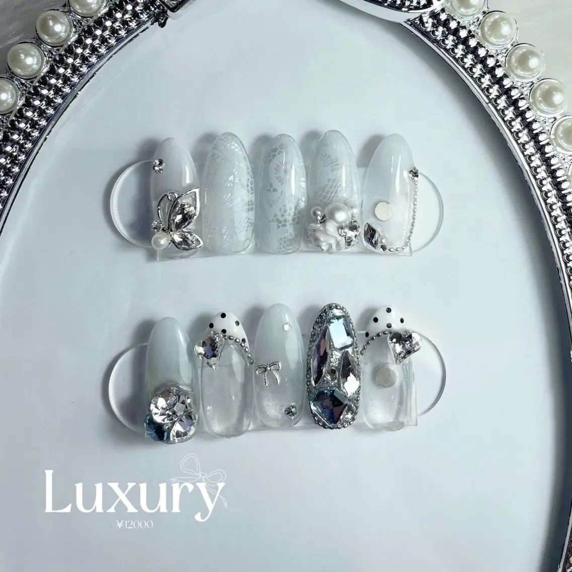 6月限定【Hand】デザイン★Luxuryご新規様オフ無料￥12000→￥6900の写真