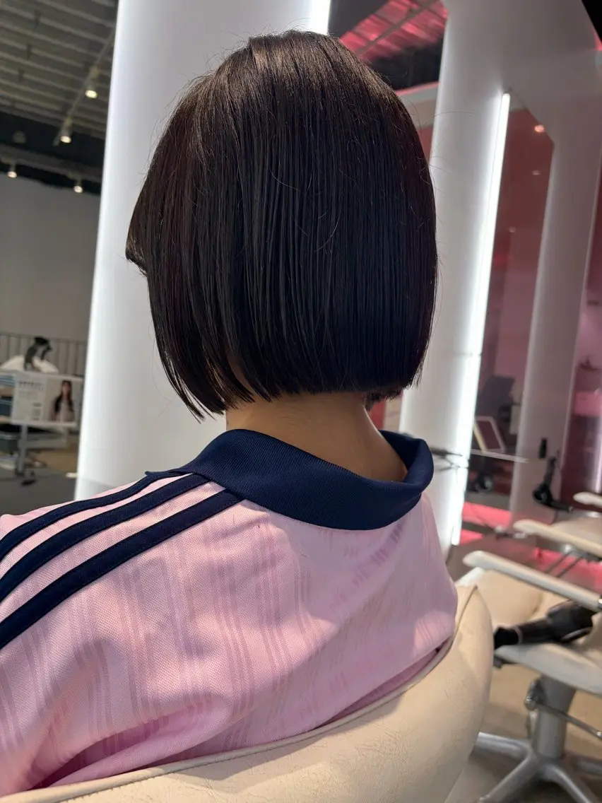 ショート ボブ 透明感🫶🏻今出 祐樹👍🏻のヘアスタイル
