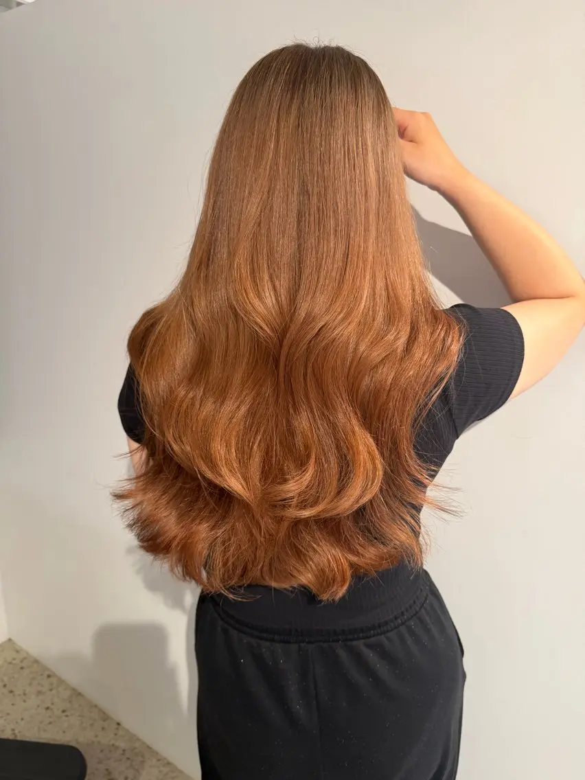 ロング ボブ knock なお 烏丸御池のヘアスタイル