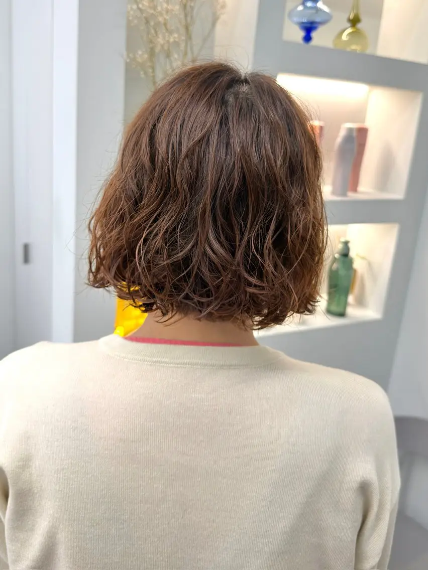 カット＋パーマ＋極潤トリートメント  ￥14850→¥12650の写真