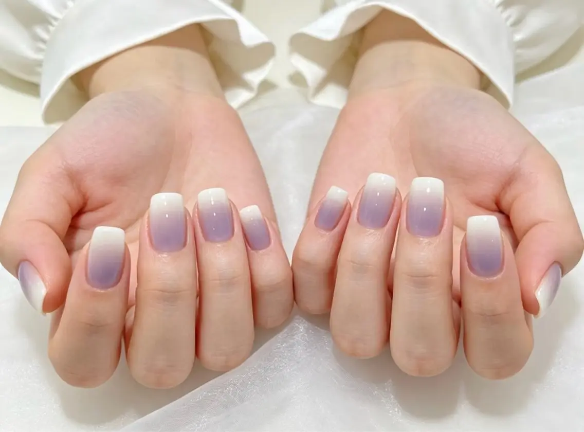 ネイル ハンドネイル H3 Nail Tsuki🦋💙のネイルデザイン