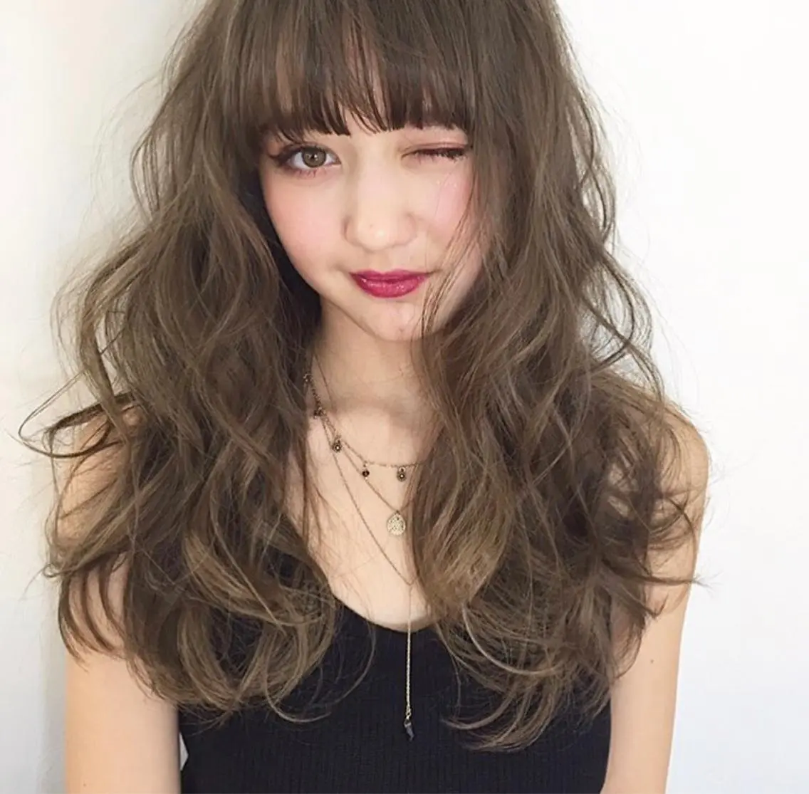 ロング カラー ヘアアレンジ 銀座/ハイトーン/ hayaka 🖤のヘアスタイル