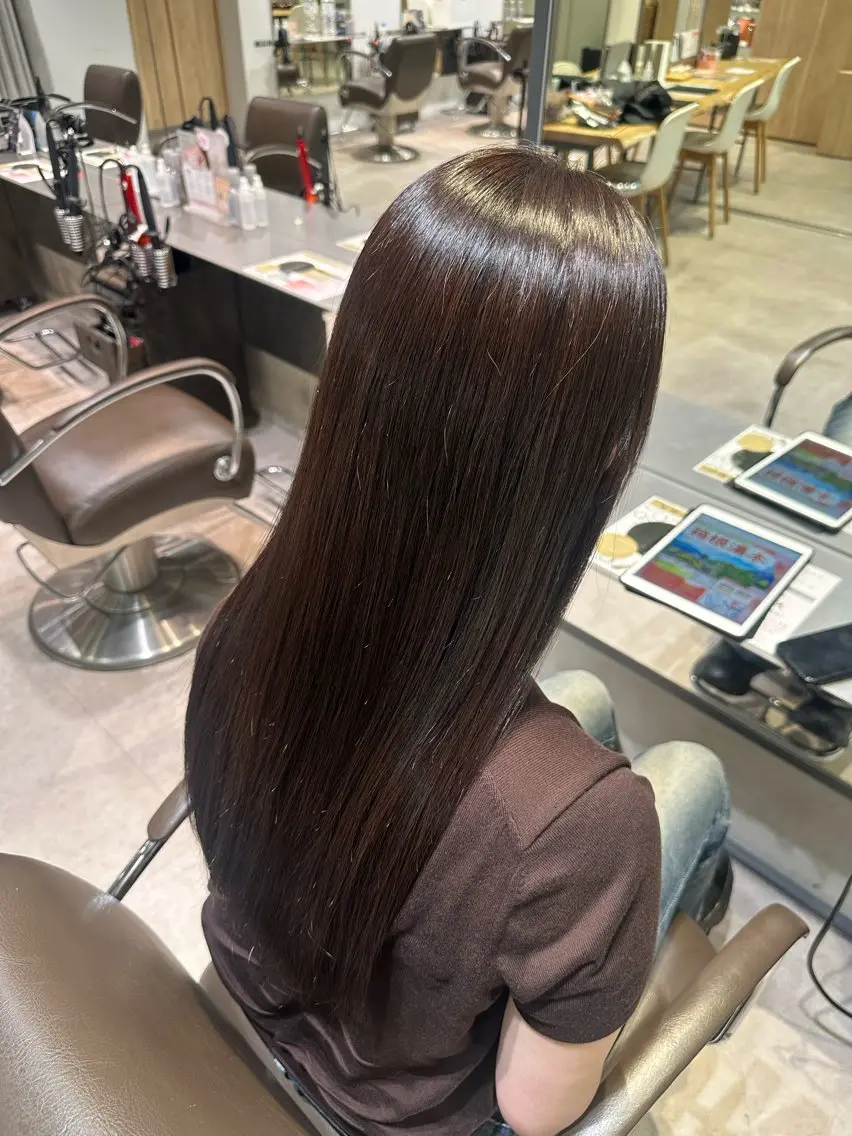 カラー 村上 優央のヘアスタイル