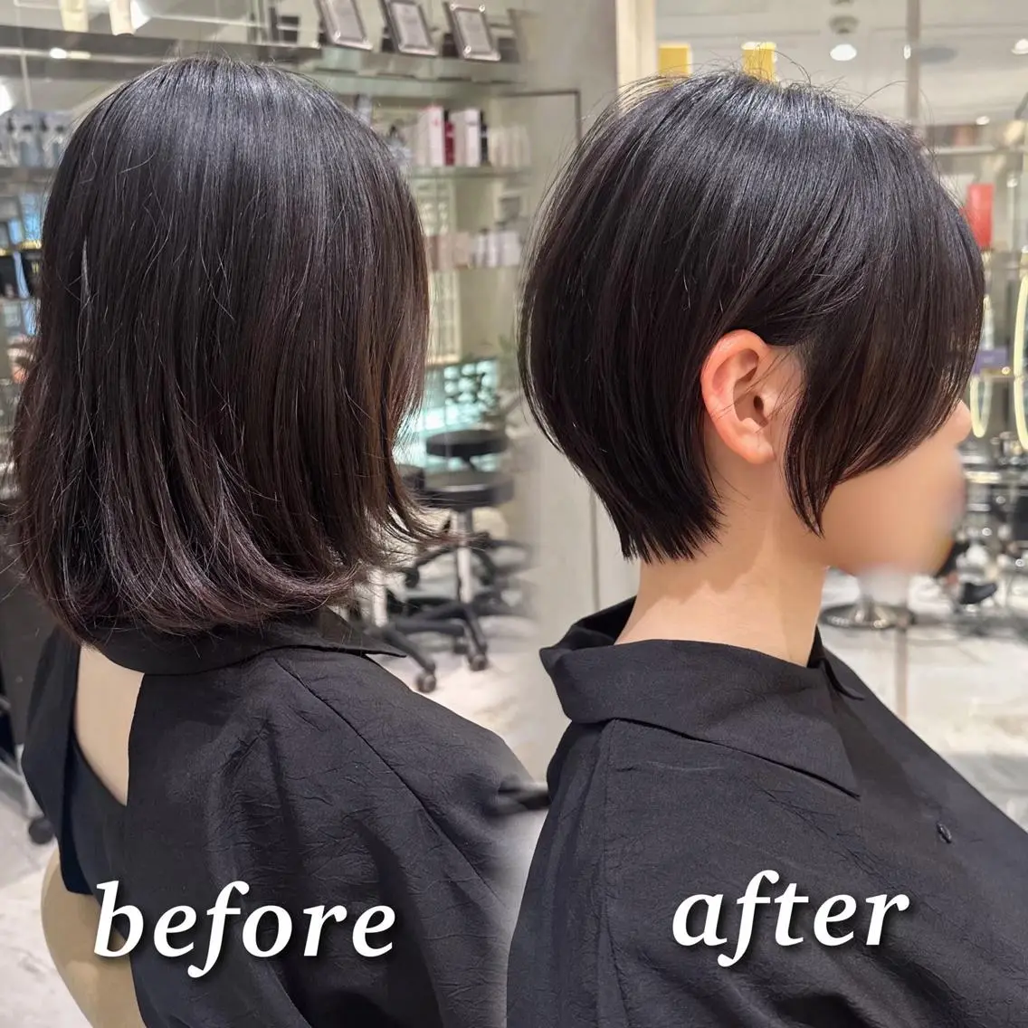ショート Lond alxeiaのヘアスタイル