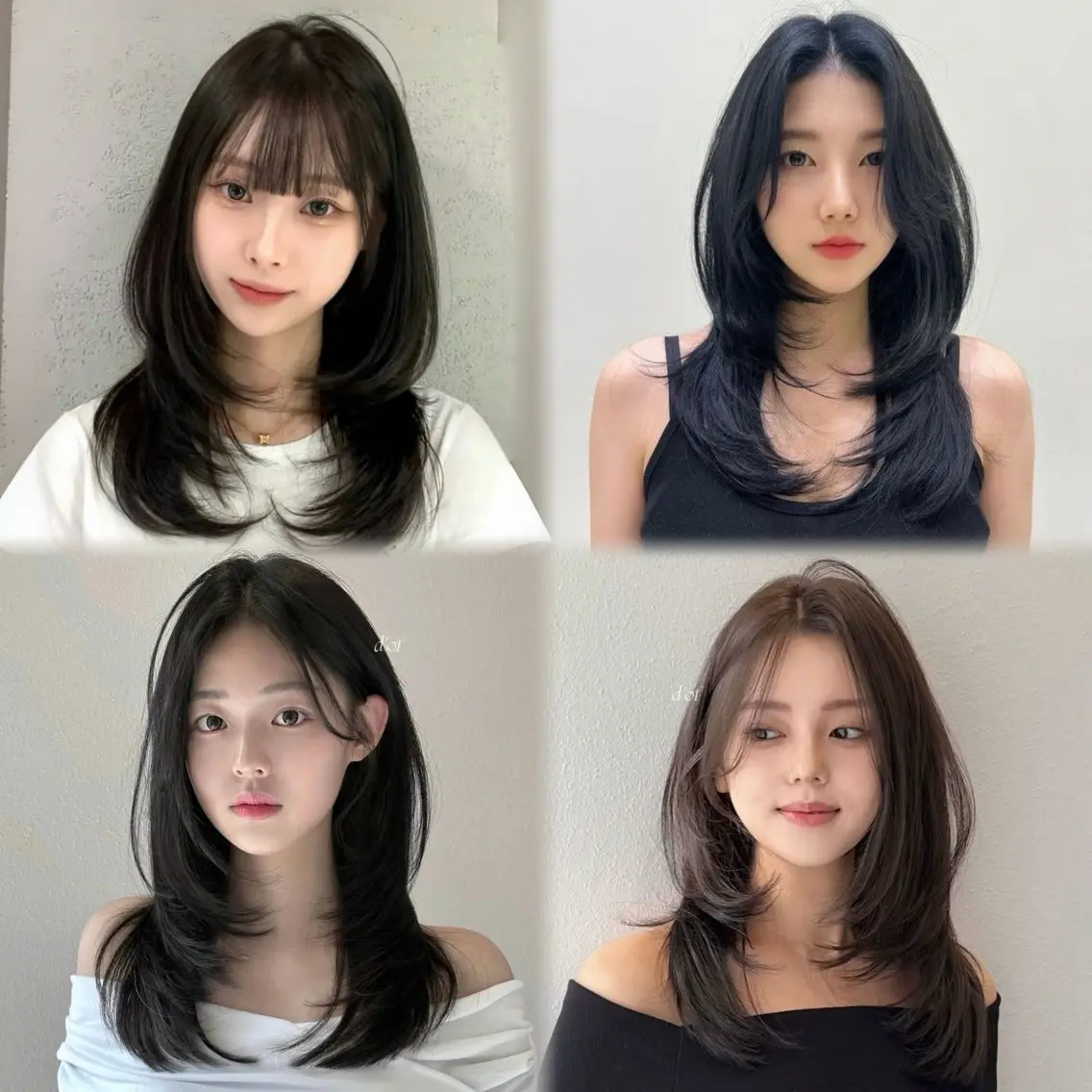 パーマ カット パーマ モモ コテ巻き風パーマのヘアスタイル