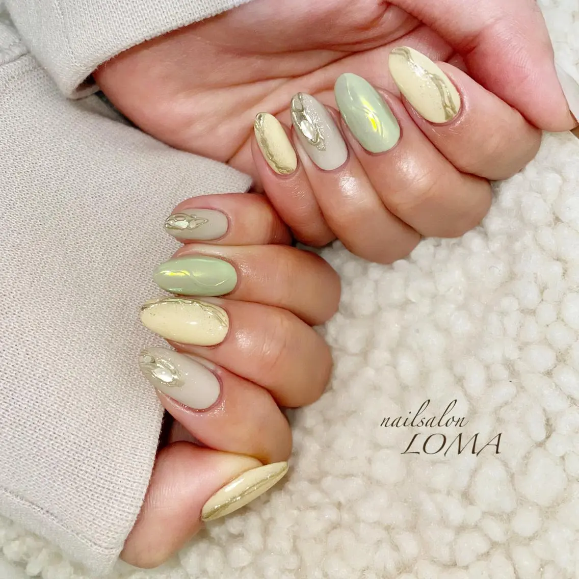 ネイル ハンドネイル ハンドケア m-nail 🌙minamiのネイルデザイン