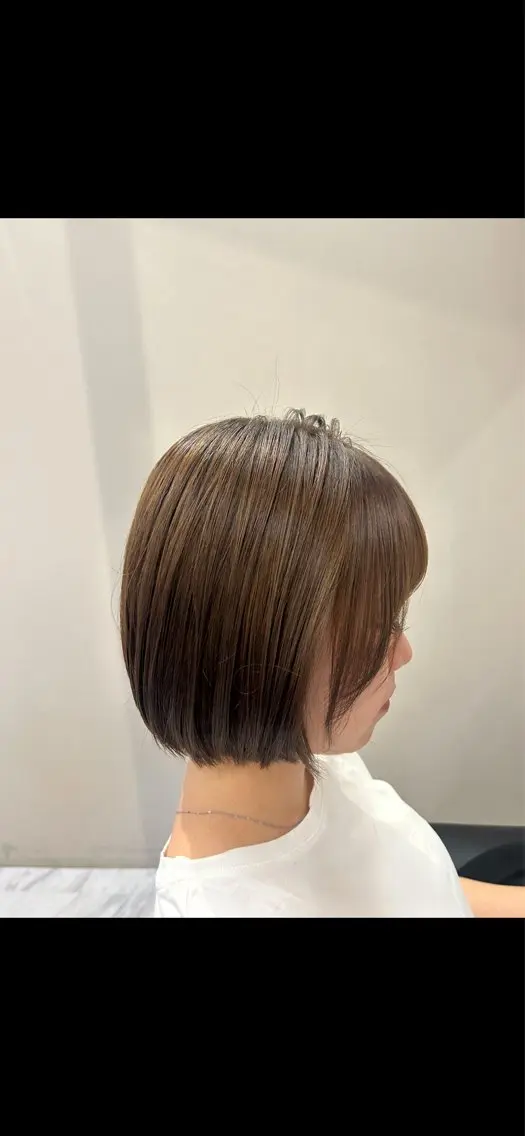 ショート ショートボブ ボブ ショートヘア カット ヘアカラー 似合わせ/伏見/ 佐藤 里菜のヘアスタイル