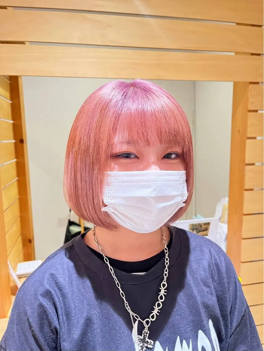 ショート カラー ブリーチ ヘアカラー トリートメント ✨髪質改善🎨 杉本賢人のヘアスタイル