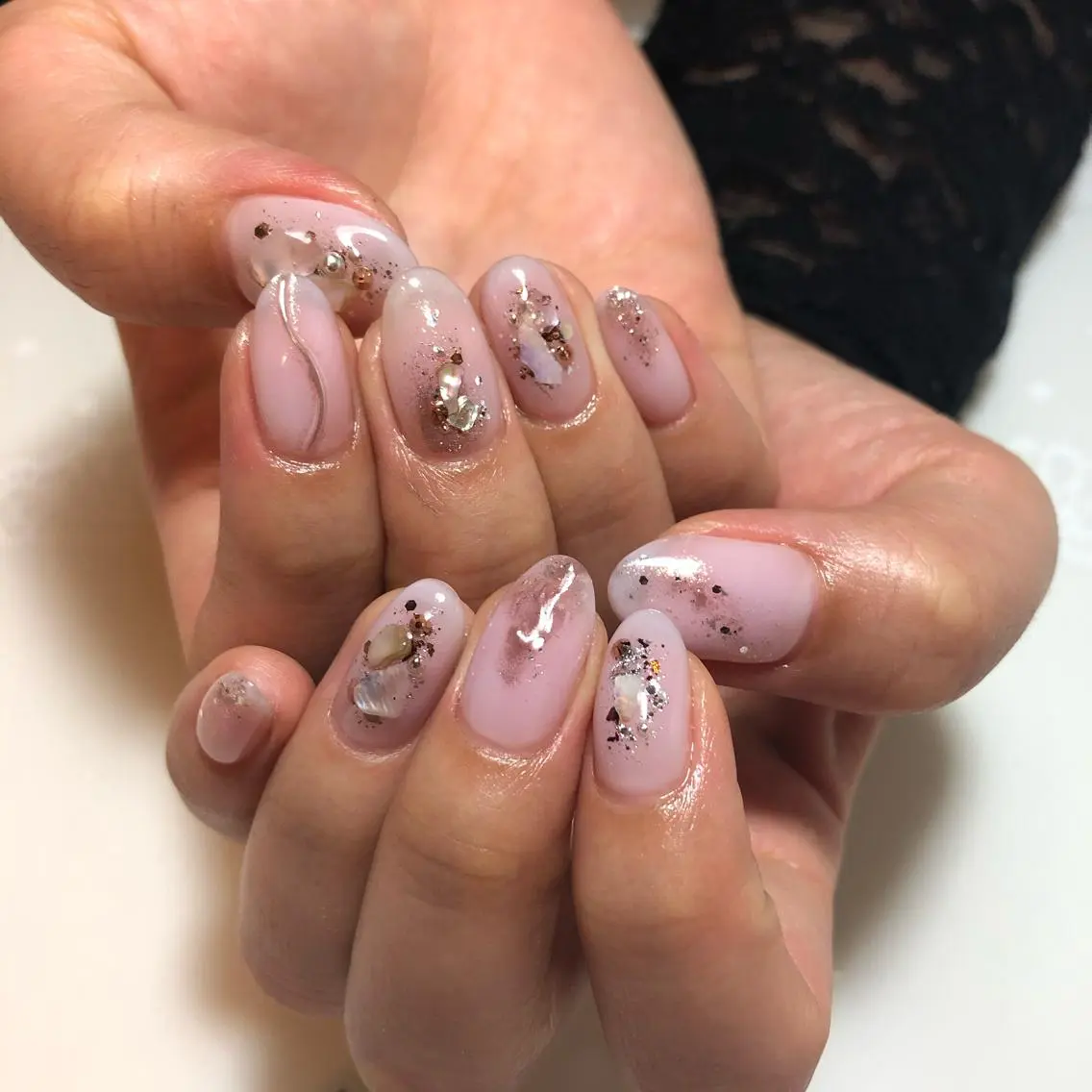 ネイル ニュアンスネイル 米田 律子のネイルデザイン
