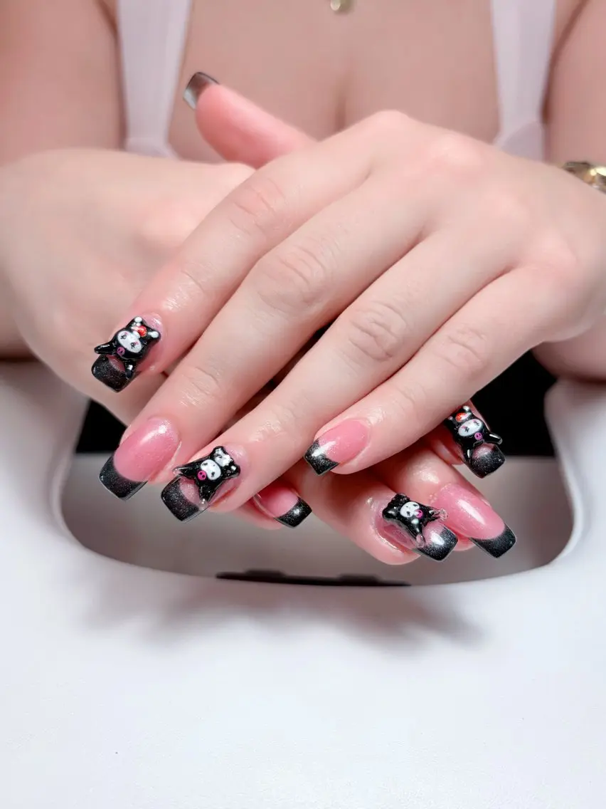 ネイル 韓国ネイル マグネットネイル 持ち込み ニュアンスネイル シンプルネイル ハンドネイル Huyn Nail Shinjyukuのネイルデザイン