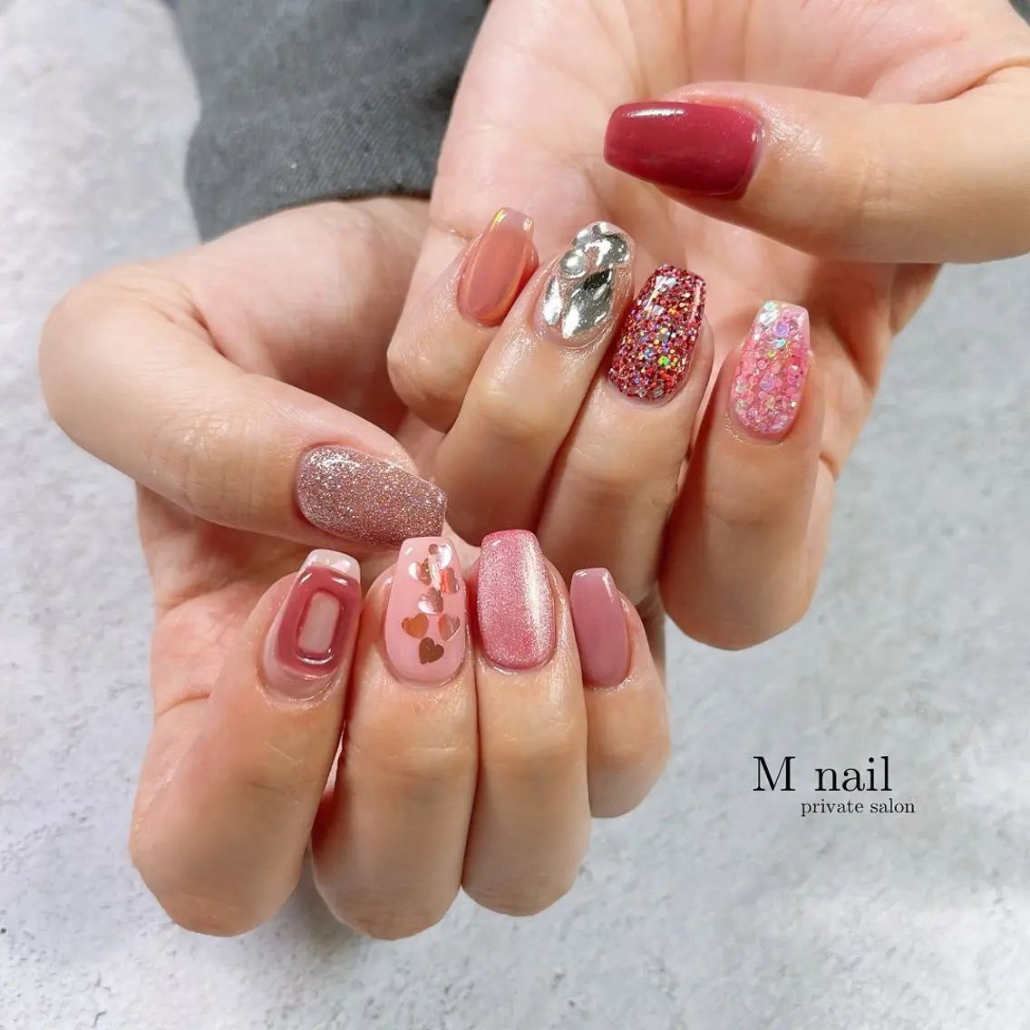 ネイル ハンドネイル M nailのネイルデザイン