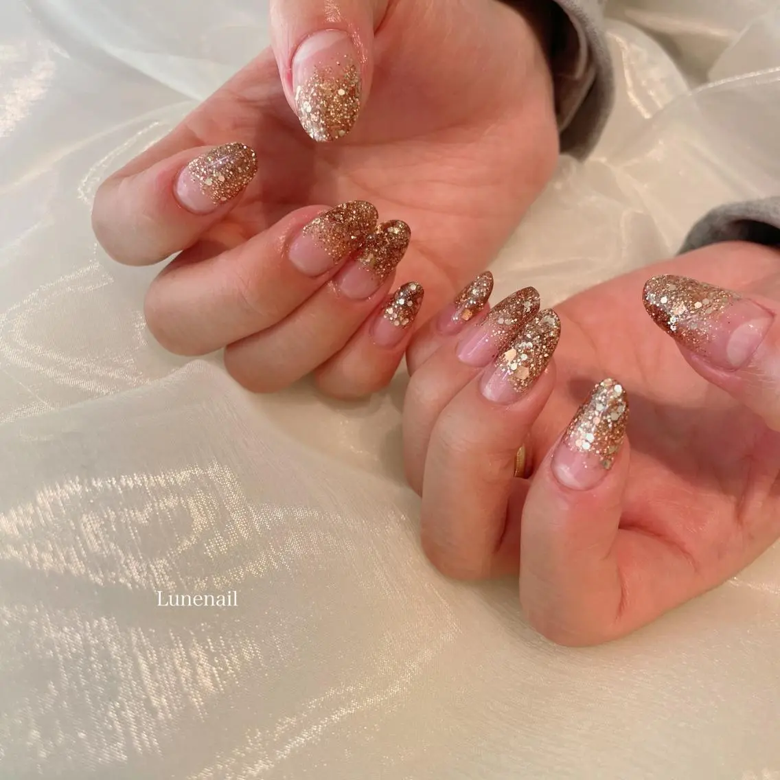 セミロング Lune nailのネイルデザイン