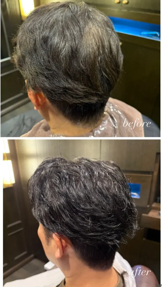 カラー ナガタ ナナミのヘアスタイル