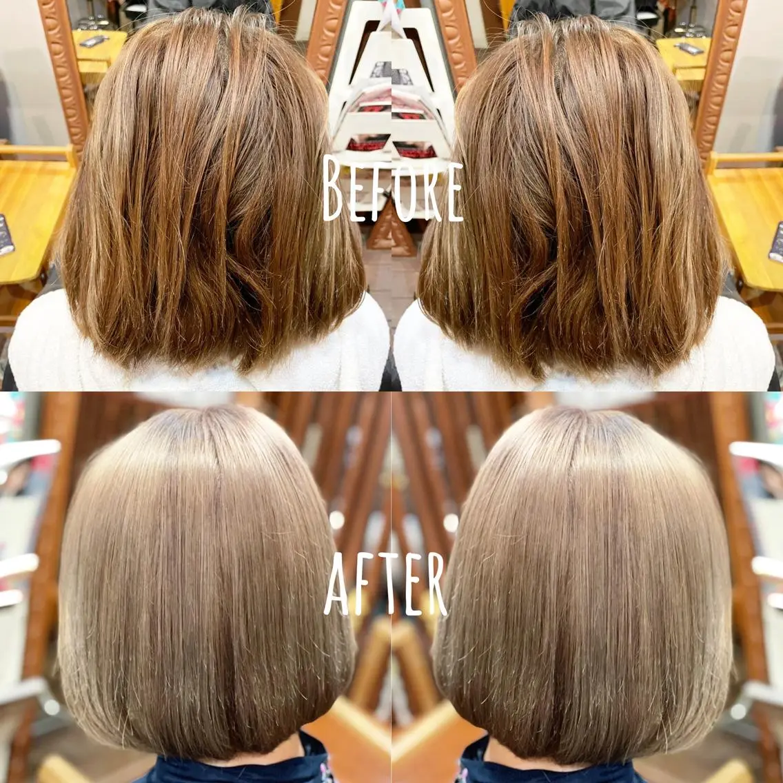 ショート ヘアカラー ❤️MASAKO❤️ 🌸🩷エクステ🩷のヘアスタイル