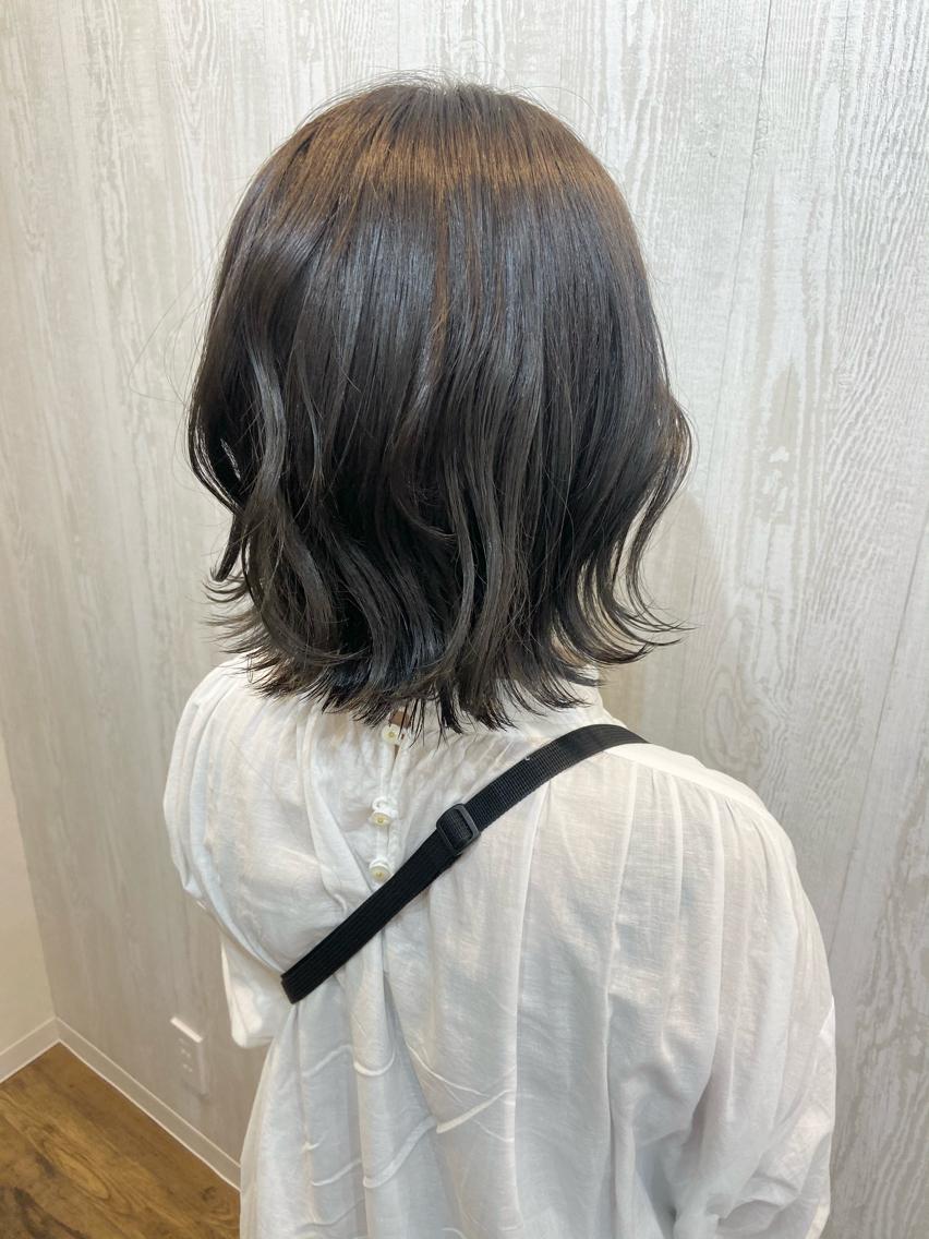 【南柏/限定破格✨】カット+ワンカラー(セルフブロー)※お直し不可の写真